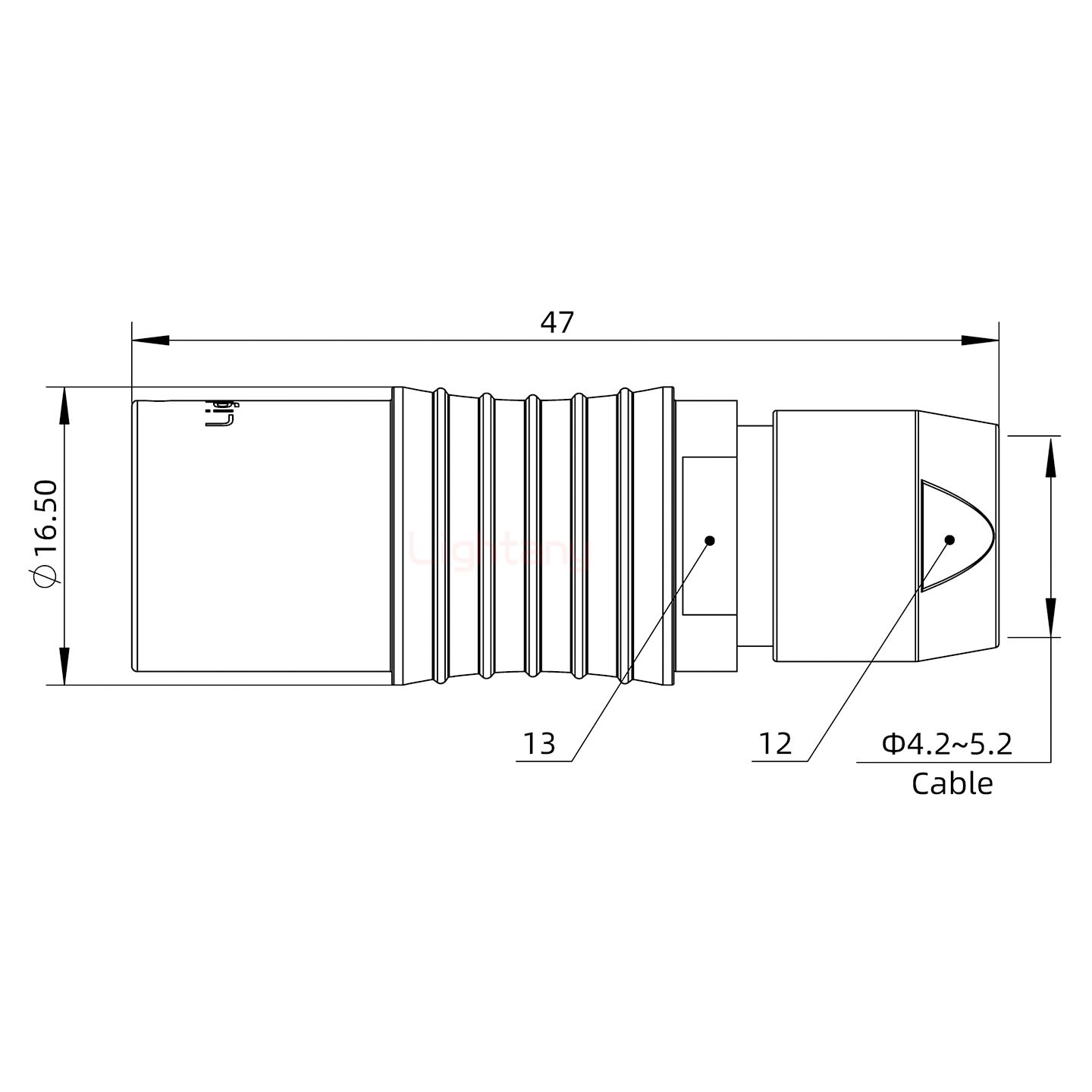 PHG.2B.010.CLLD52推拉自鎖浮動插座
